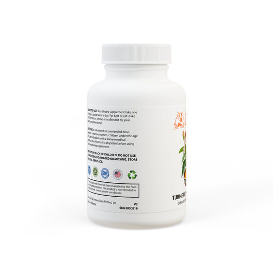 Zuika Turmeric + BioPerine – Dietary Supplement, 60 Vegan Capsules