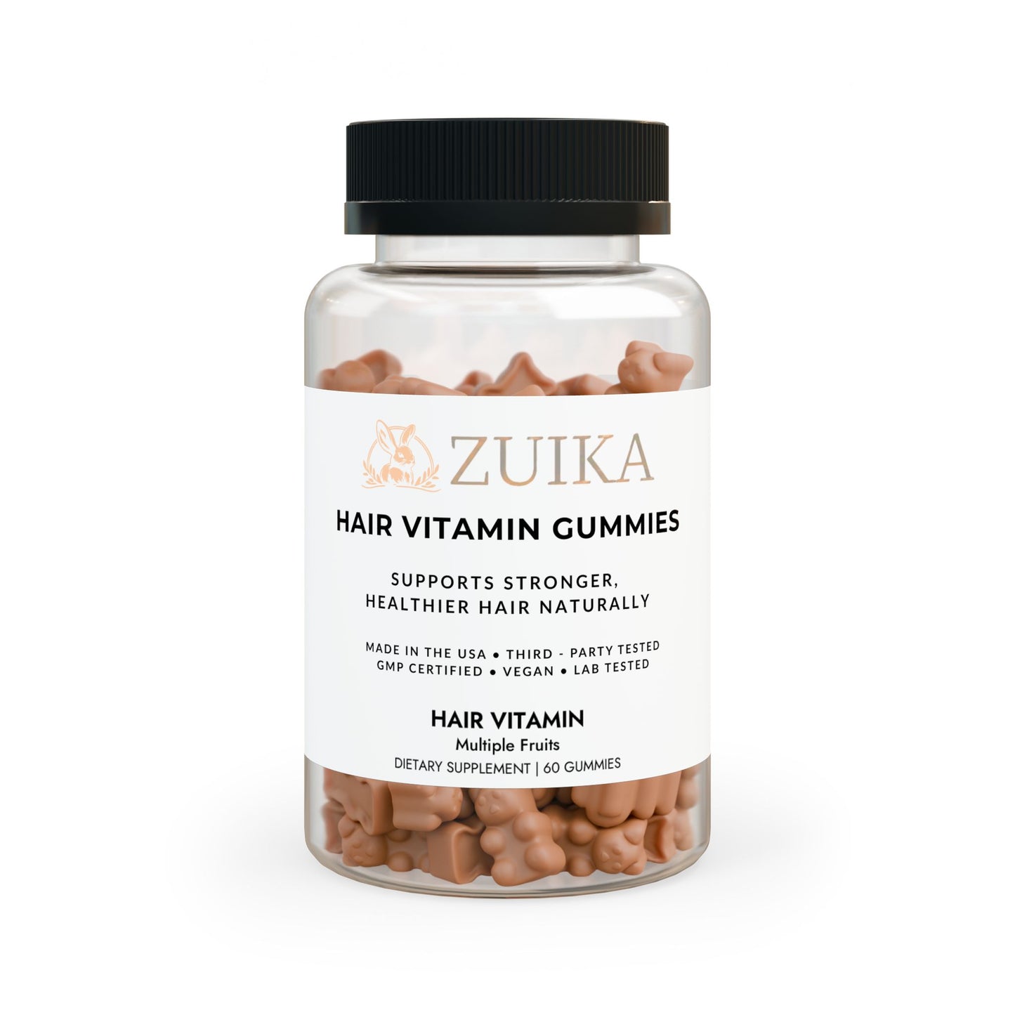 Hair Vitamin Gummies - 60 Count