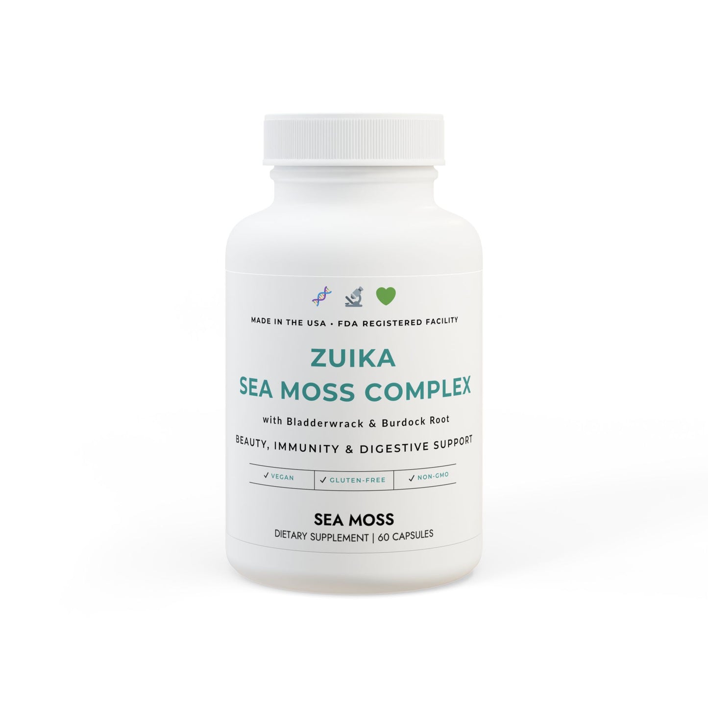 ๐ ZUIKA Sea Moss Supplement โ 92+ Essential Nutrients for Vitality and Energy