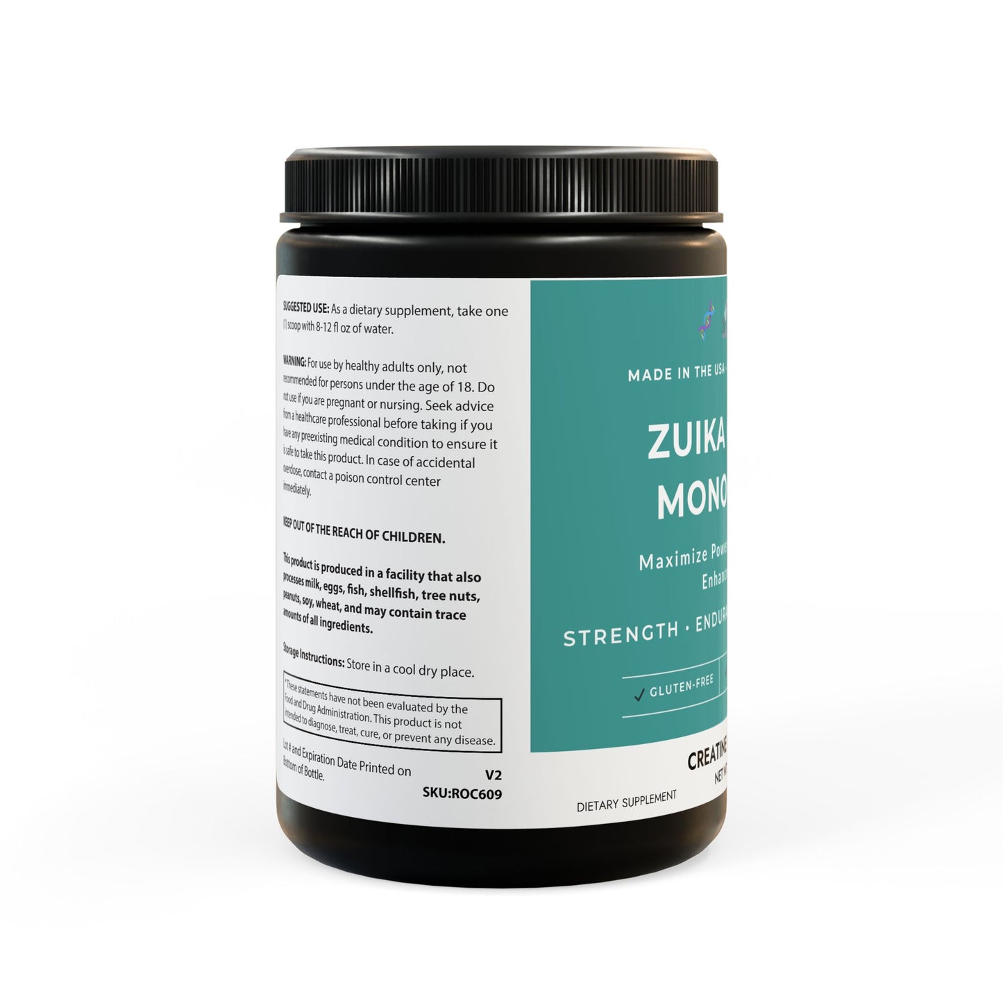 ๐ ZUIKA Creatine Supplement โ Optimize Performance & Enhance Muscle Recovery