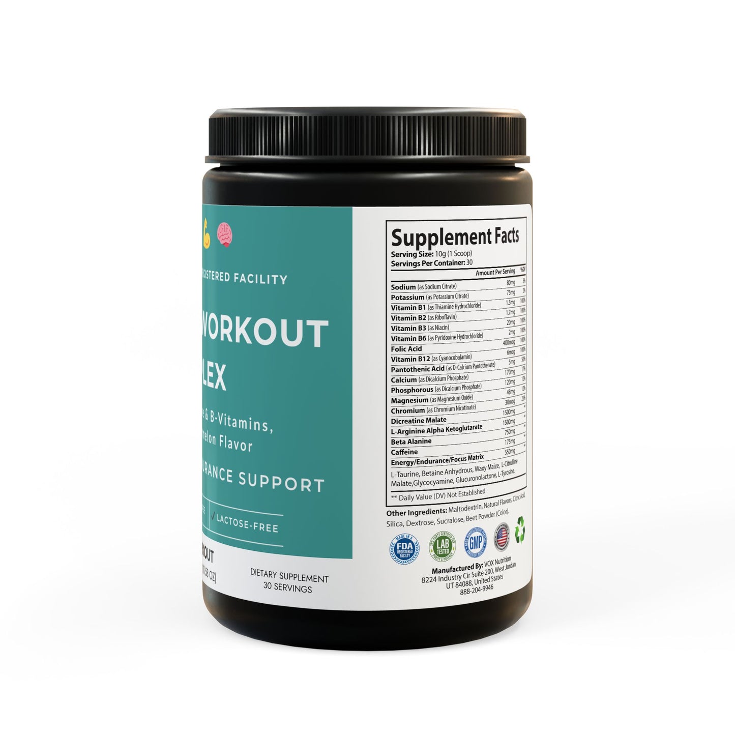 ๐ ZUIKA Pre-Workout Supplement โ Enhance Your Performance with Every Rep