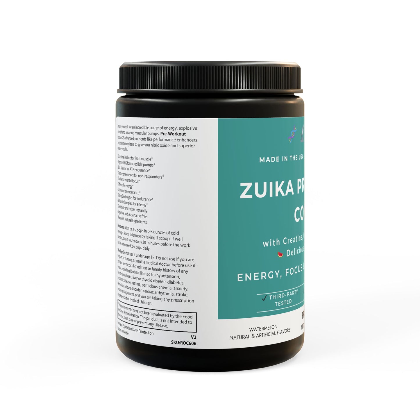 ๐ ZUIKA Pre-Workout Supplement โ Enhance Your Performance with Every Rep
