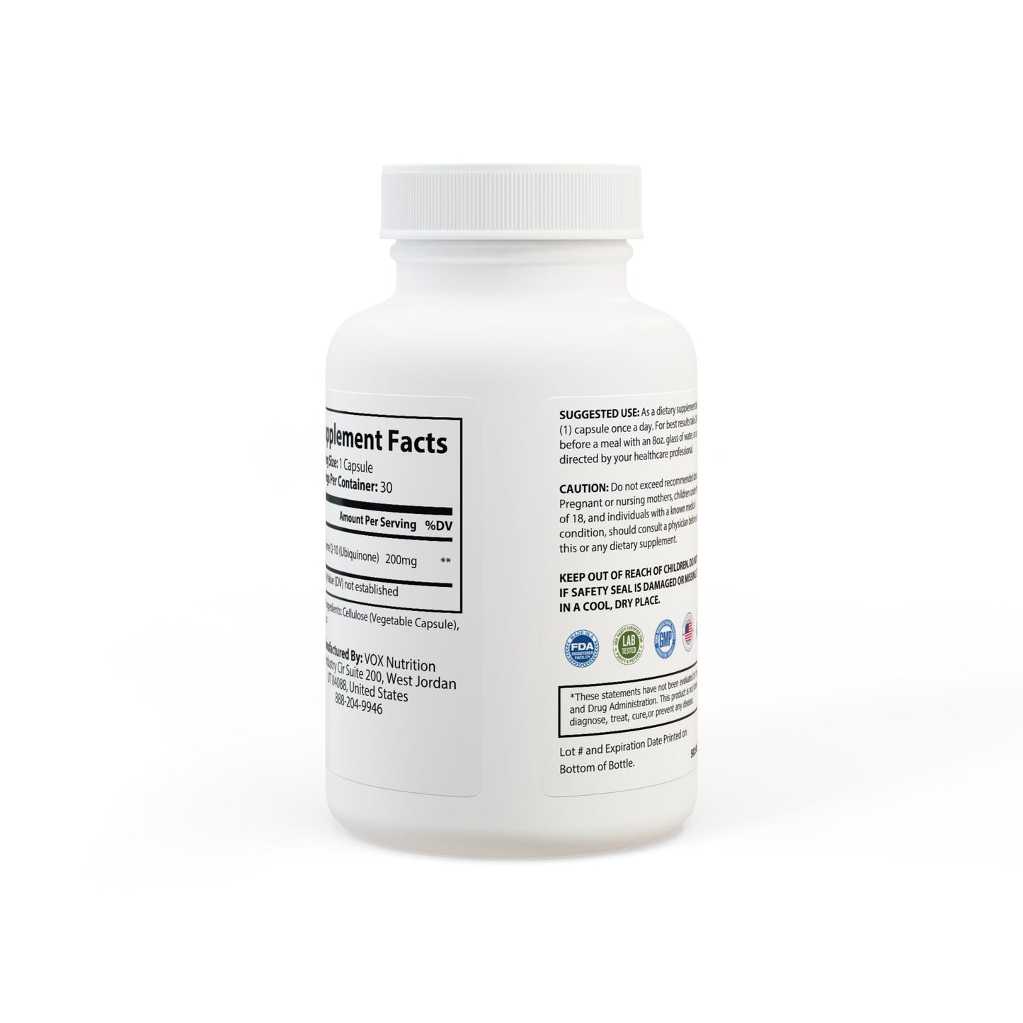 ZUIKA CoQ10 (Ubiquinone) Supplement