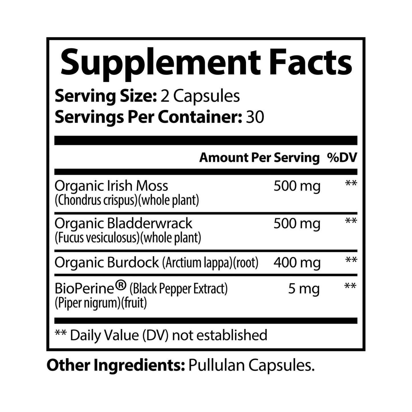 ๐ ZUIKA Sea Moss Supplement โ 92+ Essential Nutrients for Vitality and Energy