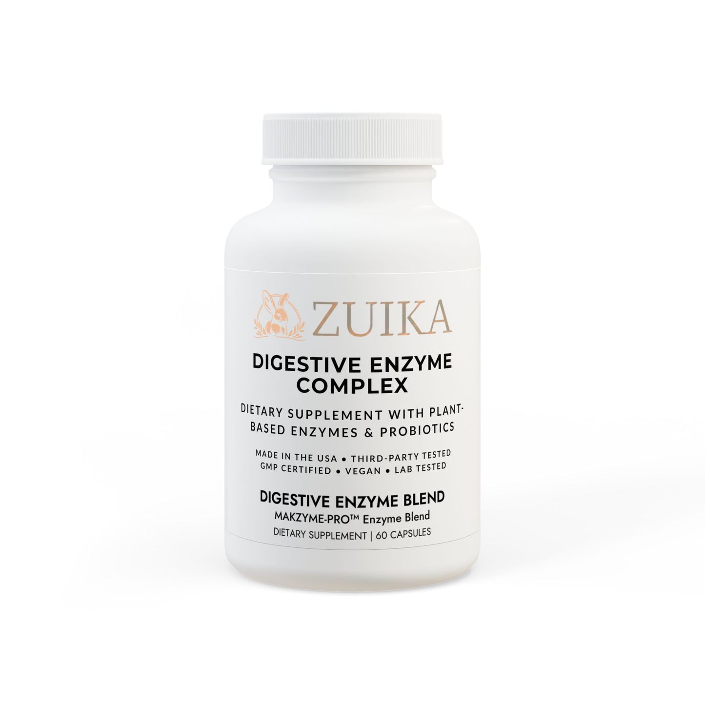 Enzyme Blend Supplement – Multi-Enzyme Complex with Natural Ingredients