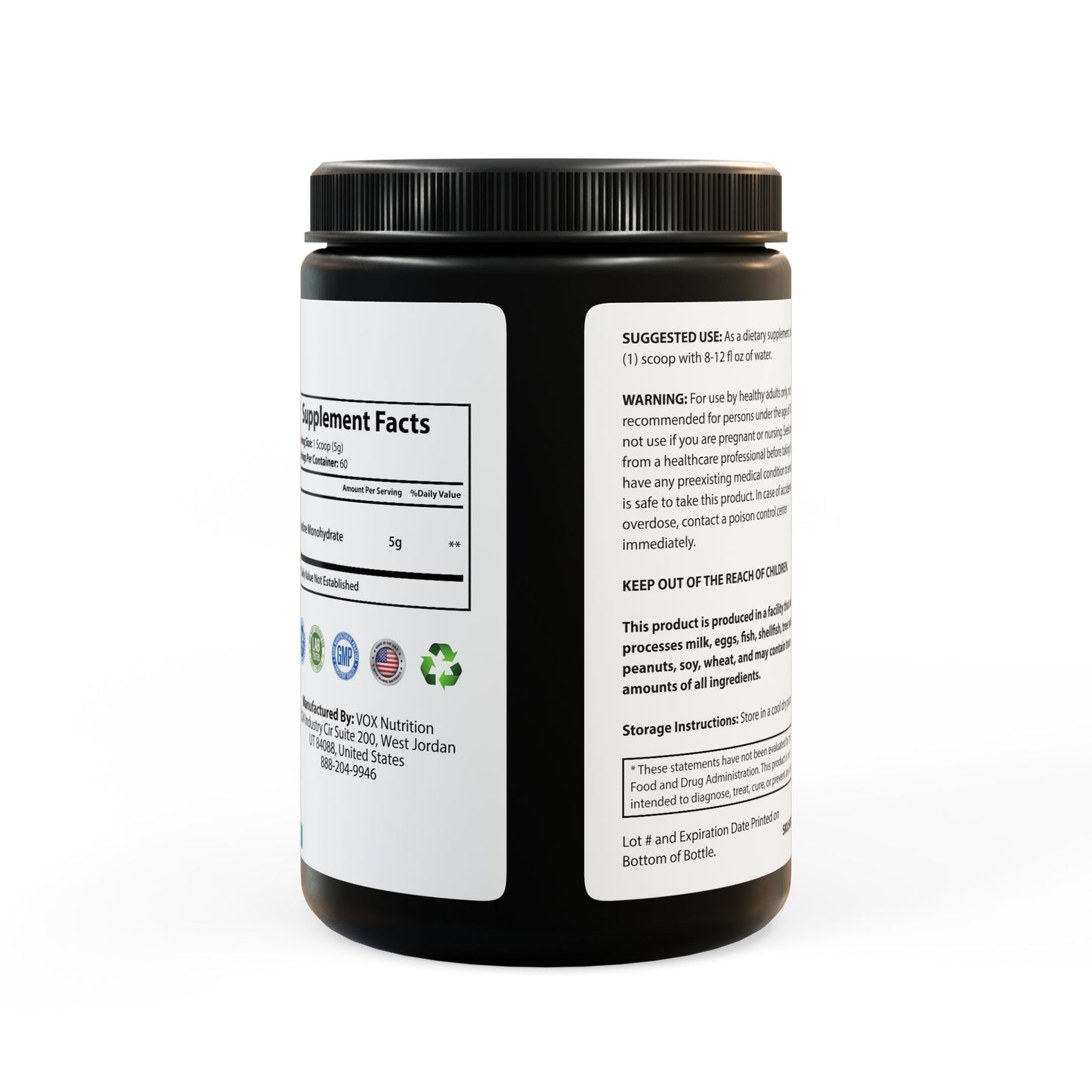 ๐ ZUIKA Creatine Supplement โ Optimize Performance & Enhance Muscle Recovery