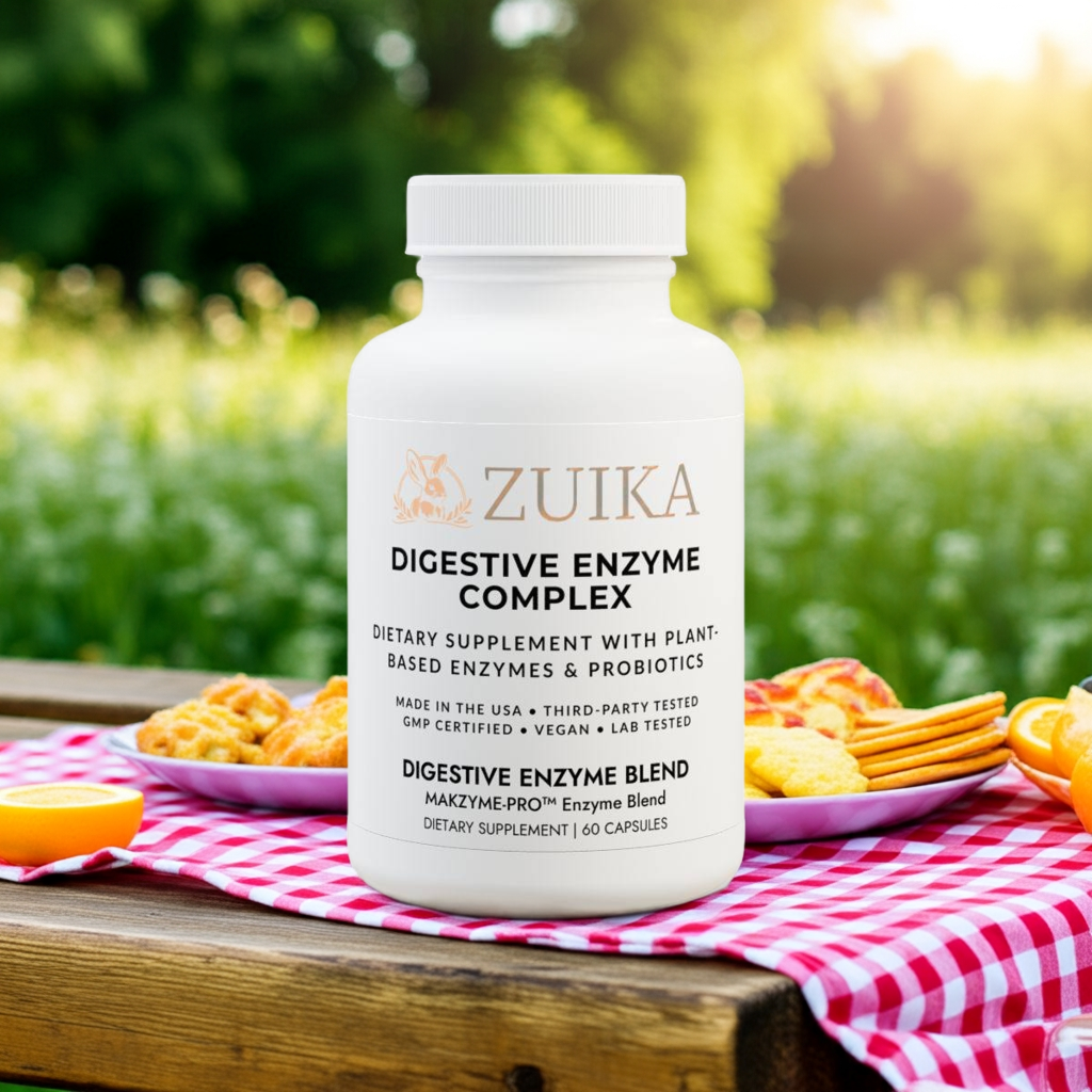 Enzyme Blend Supplement – Multi-Enzyme Complex with Natural Ingredients