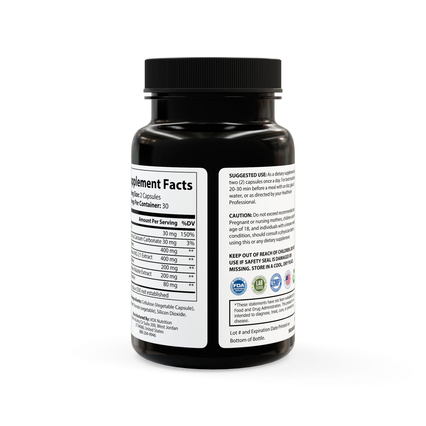 ZUIKA L-Arginine Supplement – Workout Support & Muscle Performance
