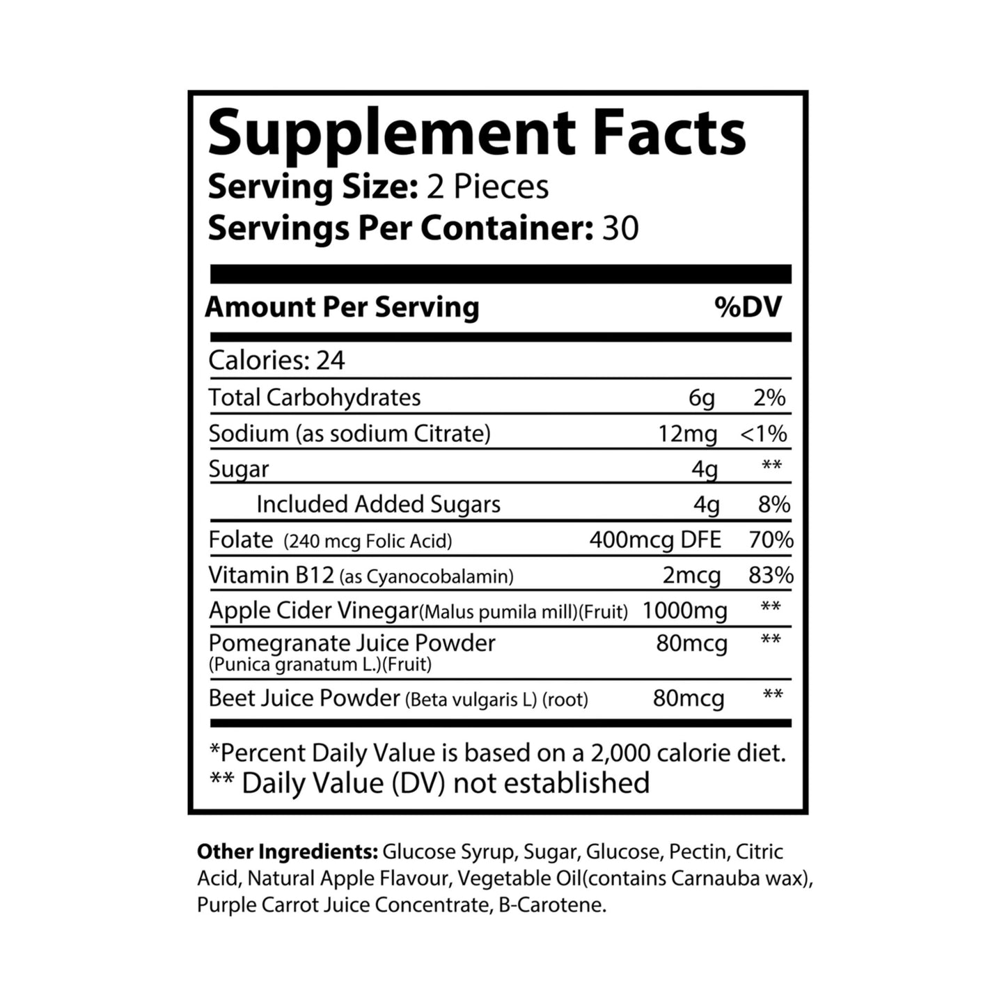 ๐ ZUIKA Apple Cider Vinegar Gummies โ Optimize Your Performance the Tasty Way