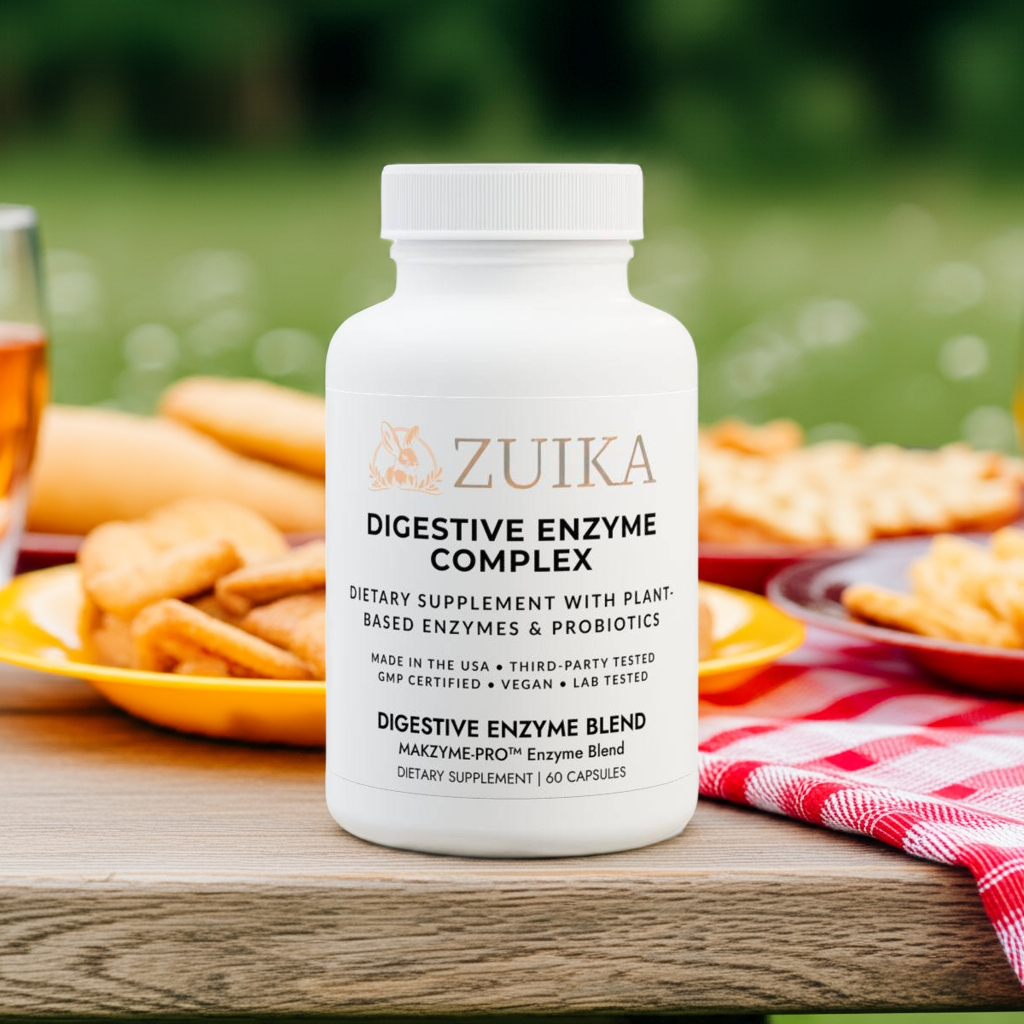 Enzyme Blend Supplement – Multi-Enzyme Complex with Natural Ingredients
