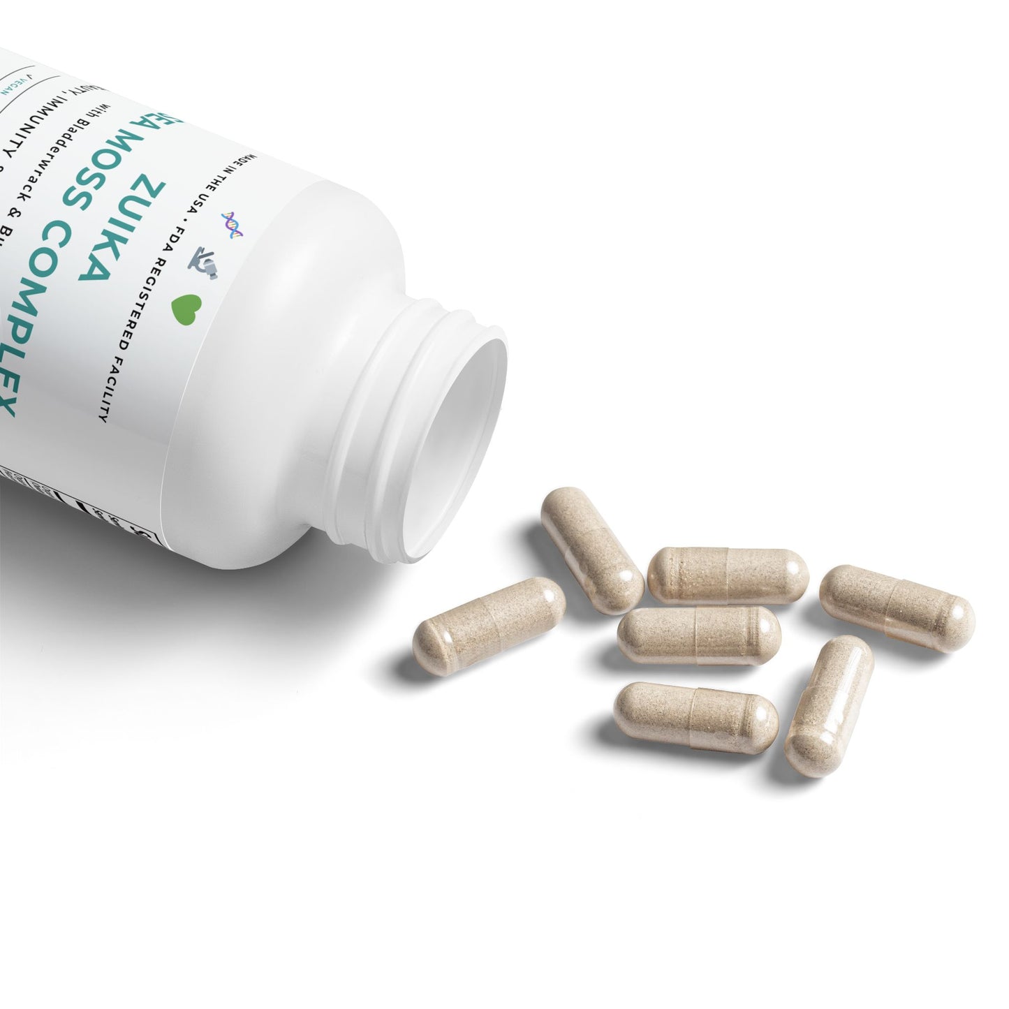 ๐ ZUIKA Sea Moss Supplement โ 92+ Essential Nutrients for Vitality and Energy