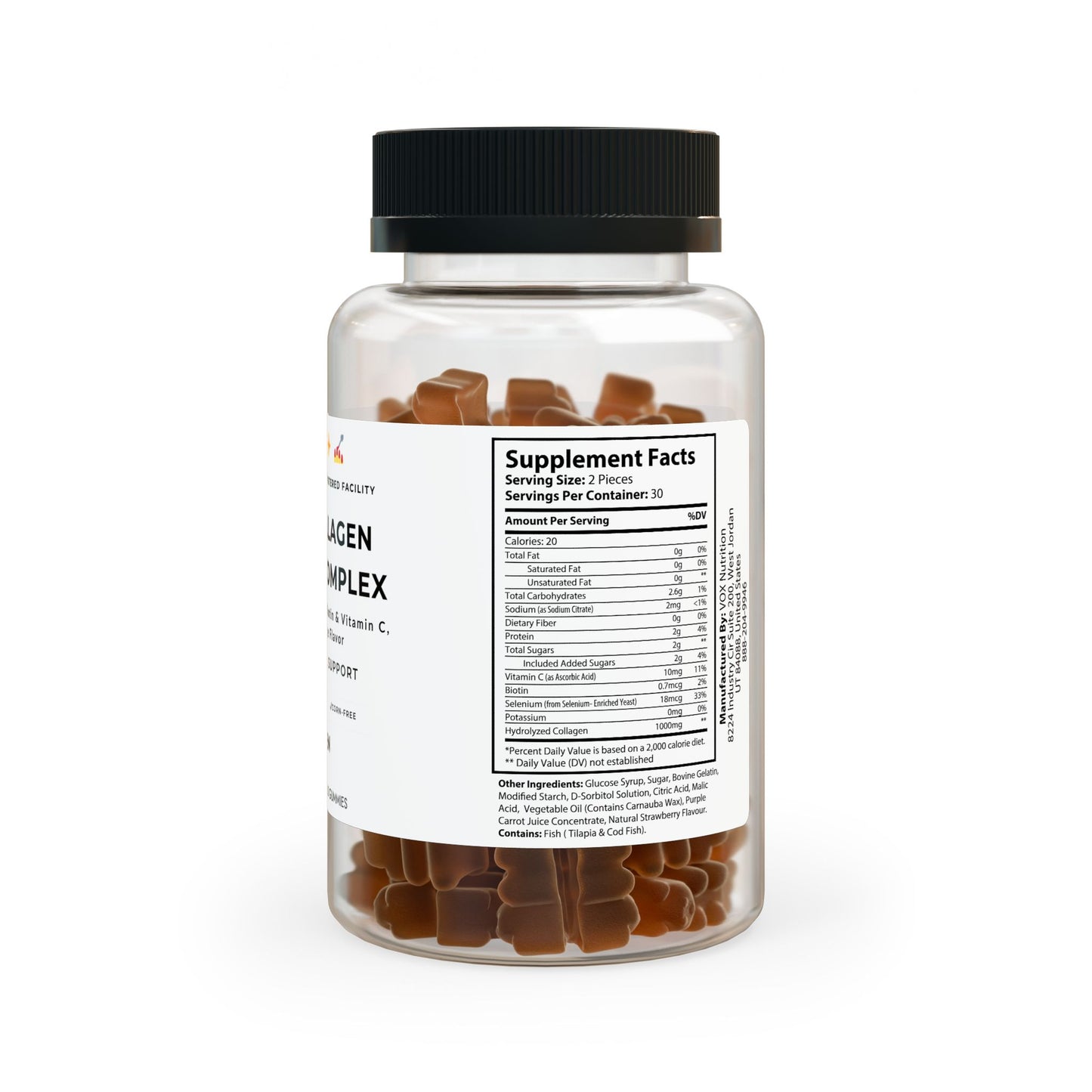 ๐ ZUIKA Collagen Gummies Supplement โ Support Skin Hydration and Promote Healthy Skin