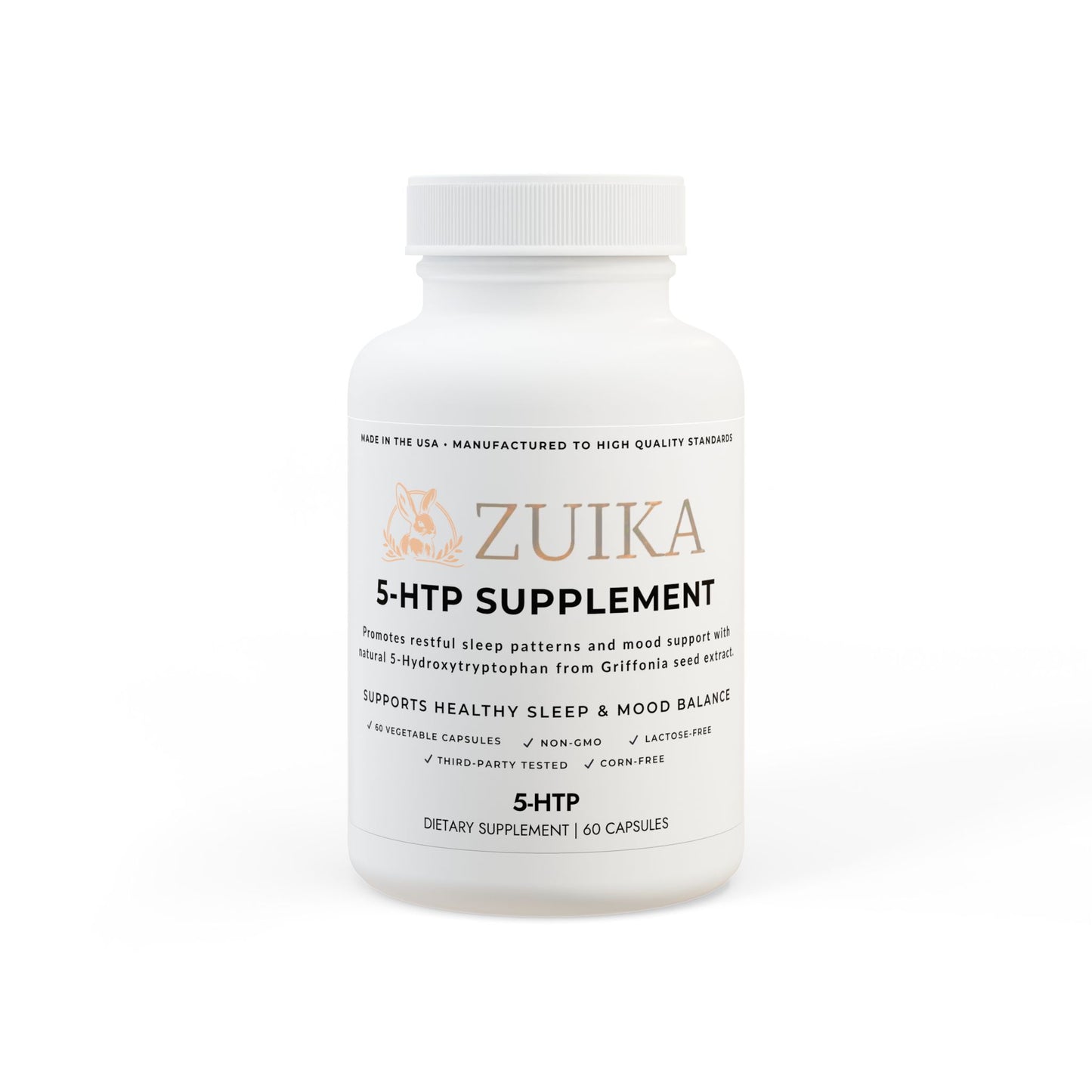 ZUIKA 5-HTP Supplement – Support Mood Balance & Restful Sleep