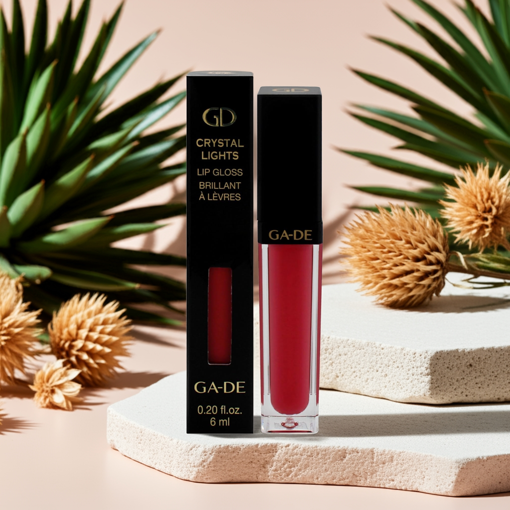 Crystal Lights Lip Gloss 821 – High-Shine, Moisturizing, Radiant Color