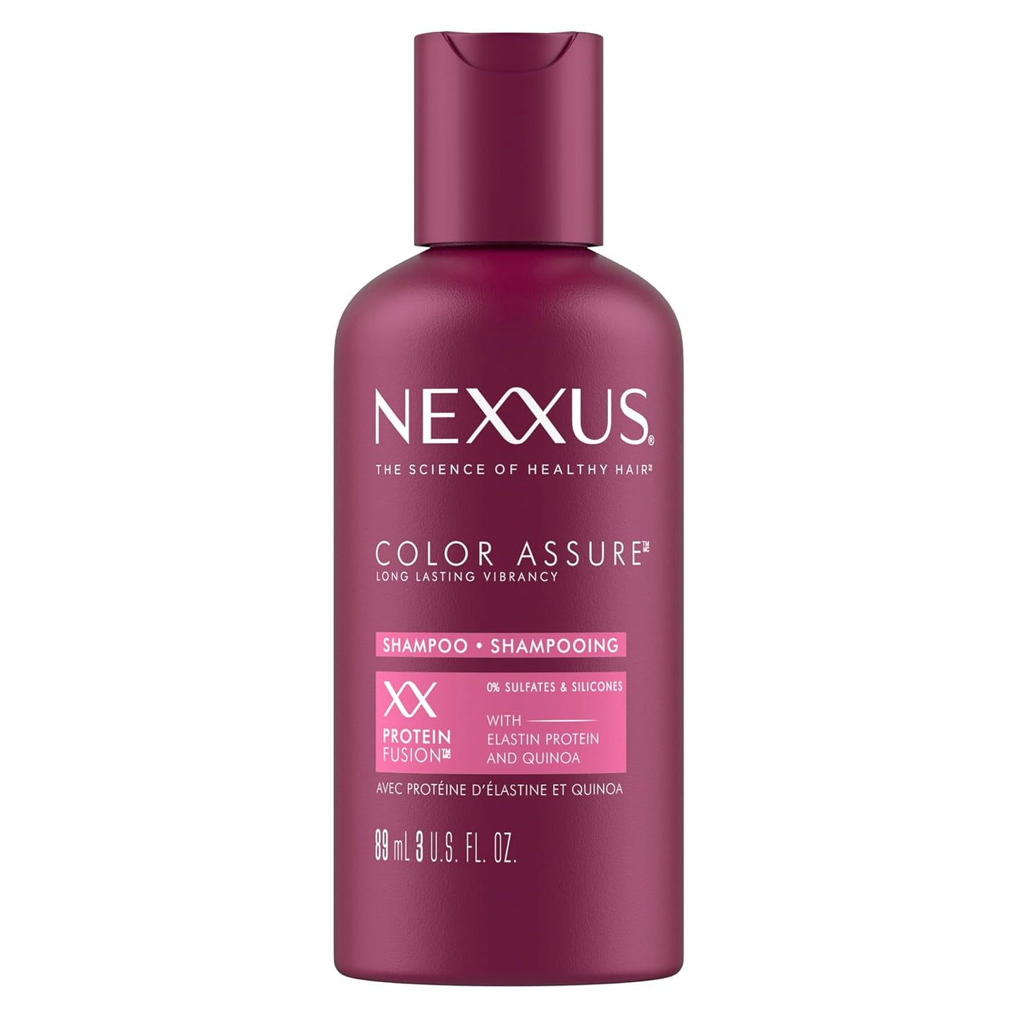 Hair Color Assure Sulfate Free Shampoo with Proteinfusion, for Colored Treated Hair Color Shampoo 3 Oz