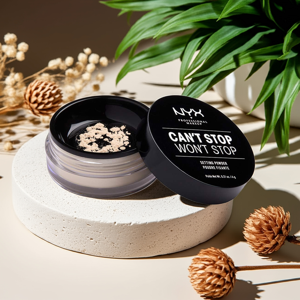 Can’t Stop Won’t Stop Loose Setting Powder Light – Weightless, Matte, Long-Lasting Finish
