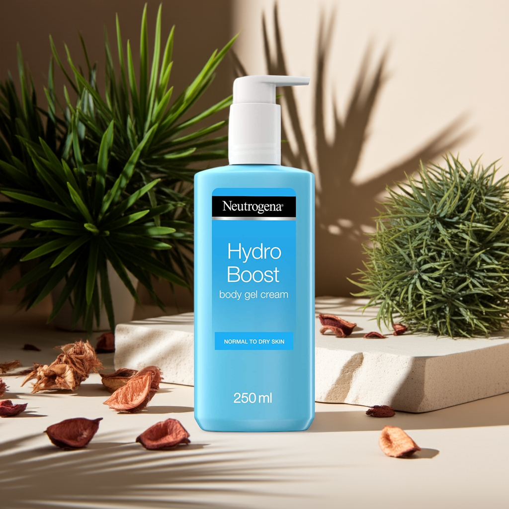 Neutrogena Hydro Boost Body Gel Cream – Hydrating, Lightweight Moisturizer with Hyaluronic Acid