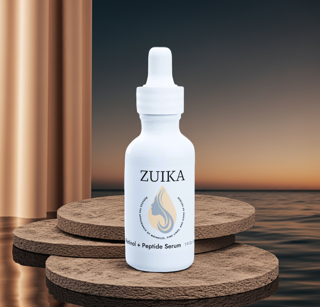 💧 🌿 ZUIKA Age-Defying Retinol & Peptide Face Serum.