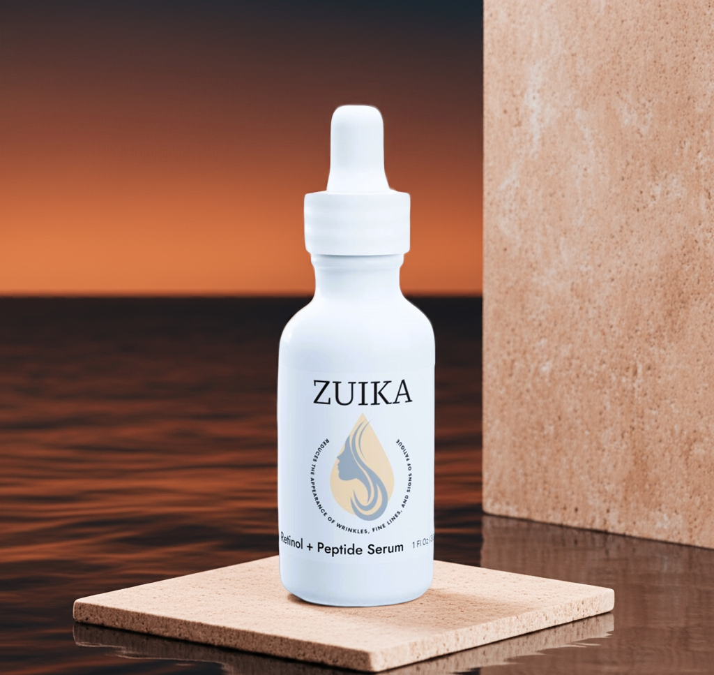 💧 🌿 ZUIKA Age-Defying Retinol & Peptide Face Serum.