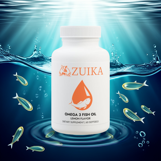 Zuika Fish Oil – Dietary Supplement, 60 Softgels