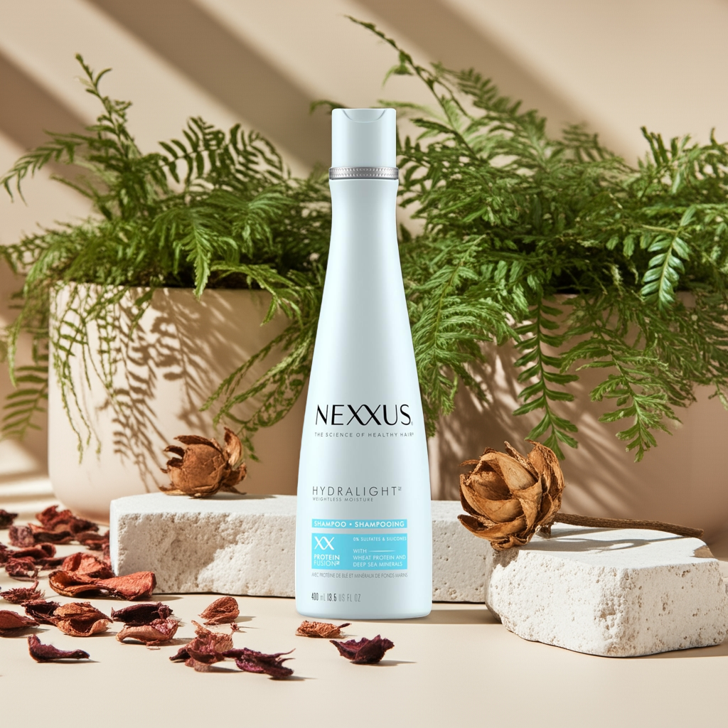 Nexxus Hydra-Light Moisture Shampoo – Weightless Hydration for Fine & Oily Hair
