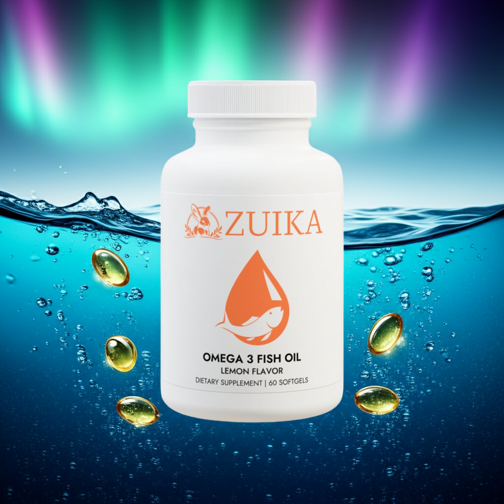 Zuika Fish Oil – Dietary Supplement, 60 Softgels