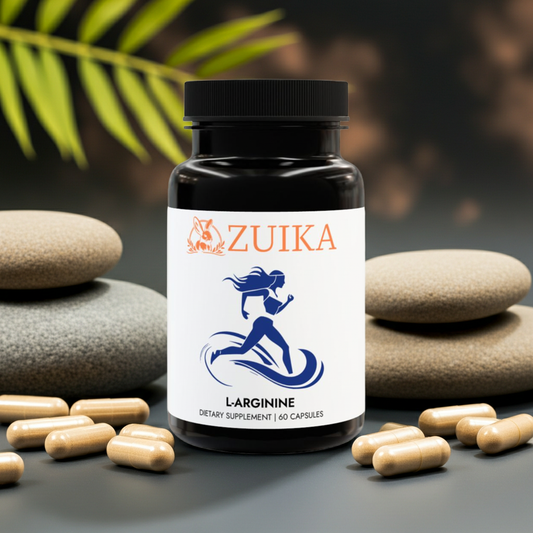 Zuika L-Arginine – L-Citrulline & Beta-Alanine, Dietary Supplement, 60 Veggie Capsules