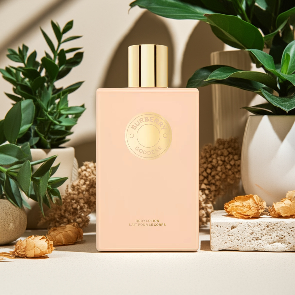 Burberry Goddess Body Lotion – Luxurious Hydration with Ambery Vanilla & Lavender Scent