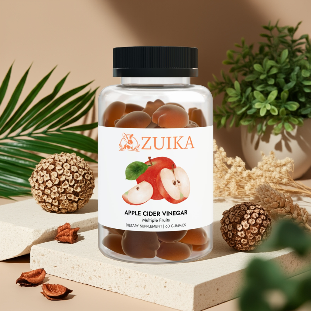 Zuika Apple Cider Vinegar – Vitamin B12 & Fruit Concentrates, Daily Supplement