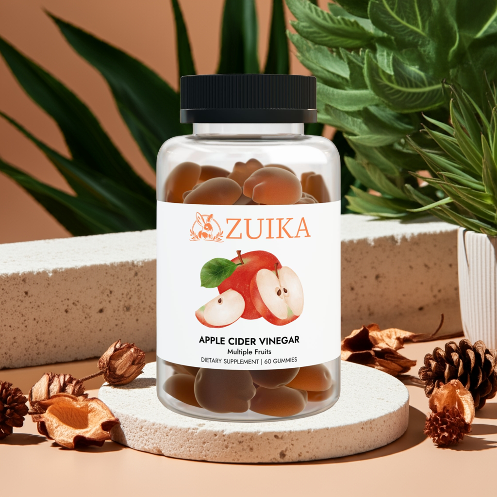 Zuika Apple Cider Vinegar – Vitamin B12 & Fruit Concentrates, Daily Supplement