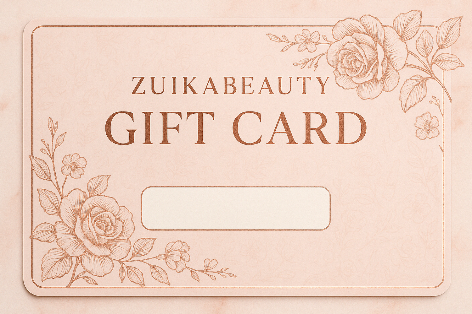 ZuikaBeauty Digital gift card