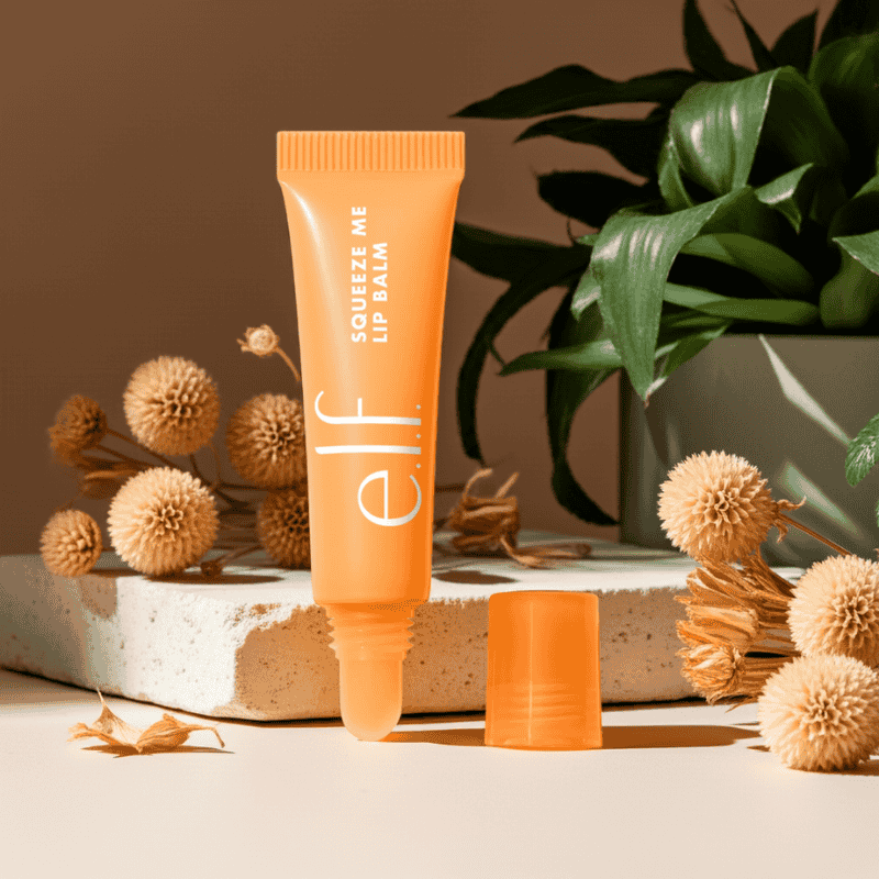 Makeup collection featuring lipsticks, eyeshadows, and blush products.