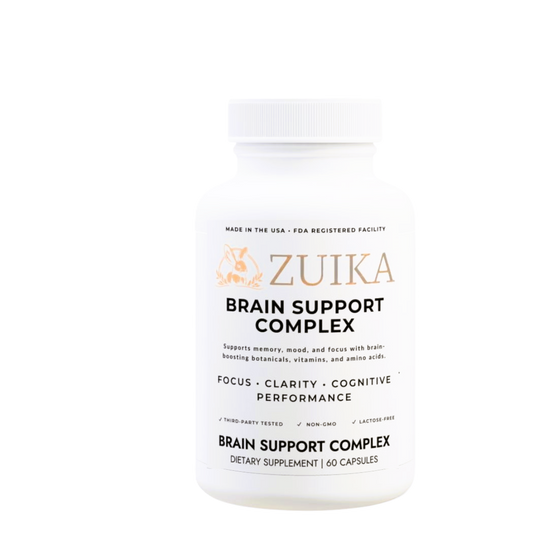 ZUIKA Brain Support Complex – Daily Nutrient Blend for Mental Clarity