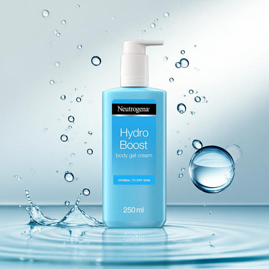 Neutrogena Hydro Boost Body Gel Cream – Hydrating, Lightweight Moisturizer with Hyaluronic Acid