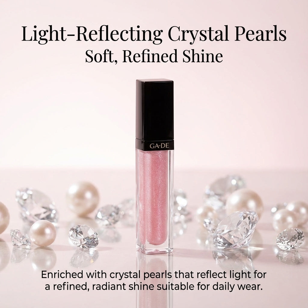 GA-DE Crystal Lights Lip Gloss – Silky Shine & Hydration