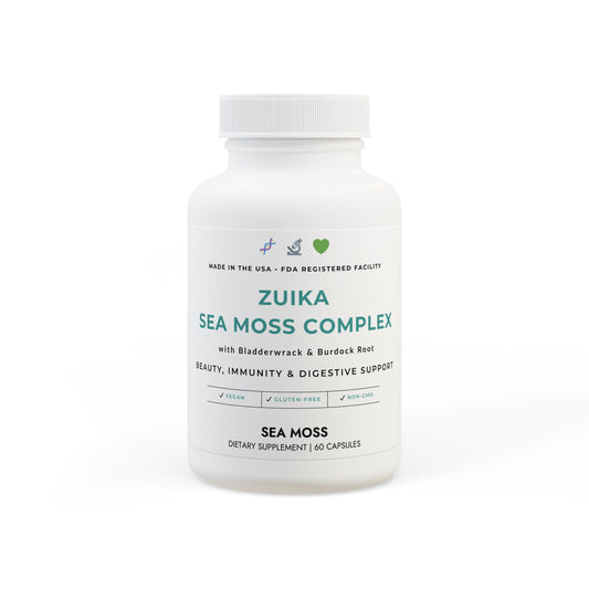 💊 ZUIKA Sea Moss Supplement – 92+ Essential Nutrients for Vitality and Energy