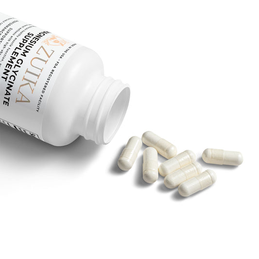 ZUIKA Magnesium Glycinate Supplement – For Muscle Wellness & Relaxation