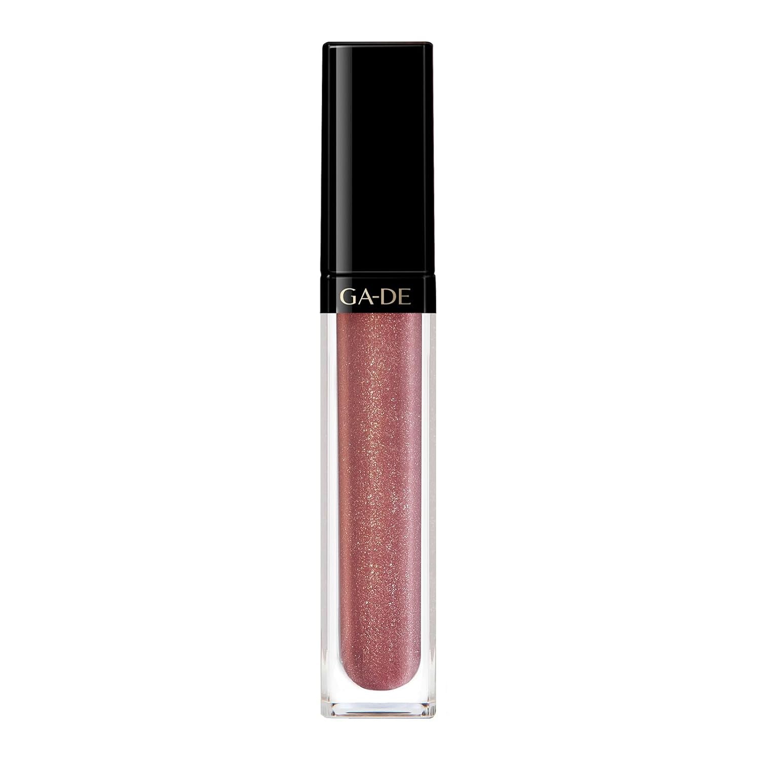 GA-DE Crystal Lights Lip Gloss, 823 - Enriched with Light-Reflecting Crystal Pearls - Smooth Silky, Rich Color - Moisturizes and Adds Shine - 0.2 Oz