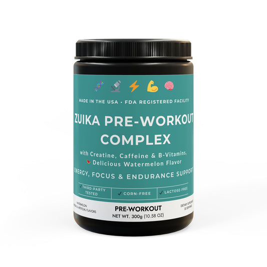 💊 ZUIKA Pre-Workout Supplement – Enhance Your Performance with Every Rep
