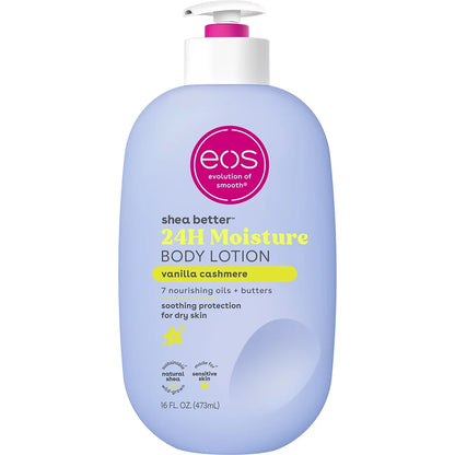 Shea Better Body Lotion with Vanilla Cashmere for Dry Skin, 16 Fl Oz
