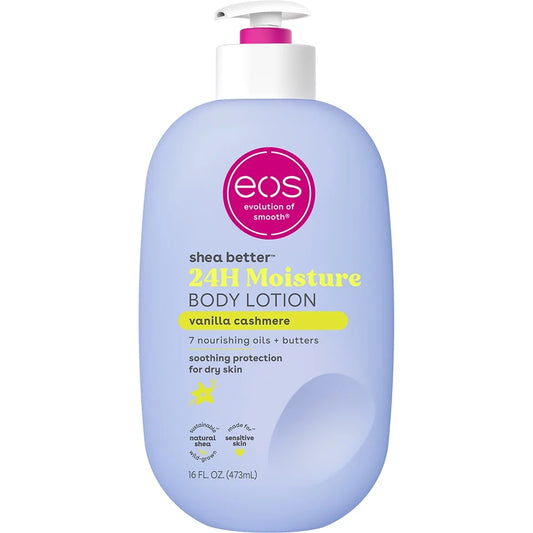 Shea Better Body Lotion with Vanilla Cashmere for Dry Skin, 16 Fl Oz