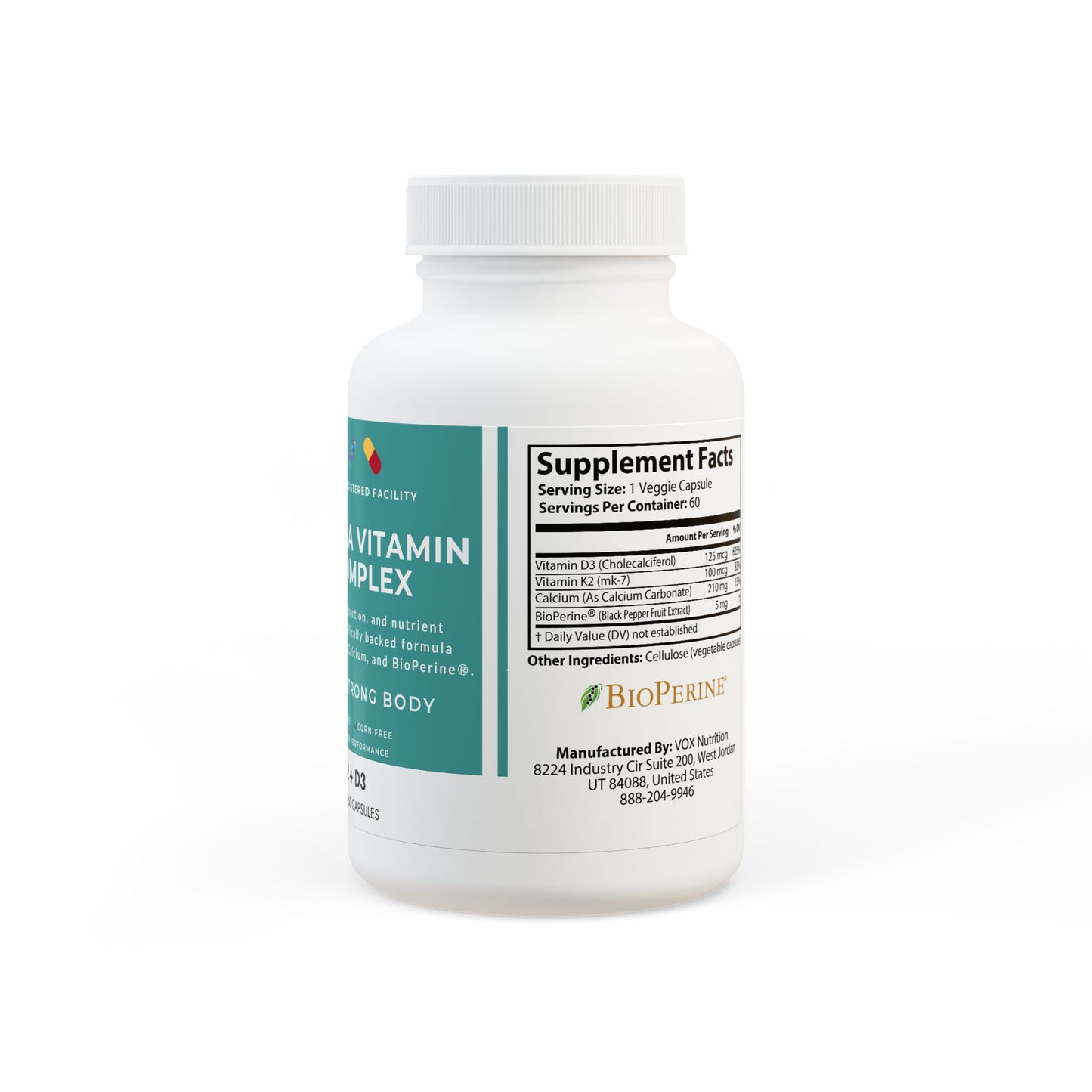 💊 ZUIKA Vitamin K2 and D3 Supplement – Support Muscle Function & Enhance Exercise Performance