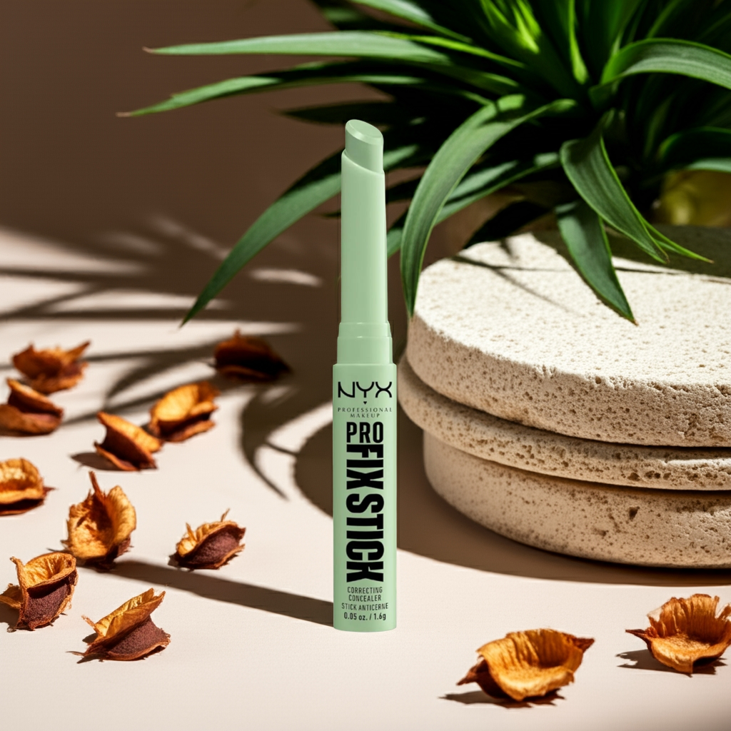 Pro Fix Stick Correcting Concealer Green – Buildable Medium Coverage for Redness