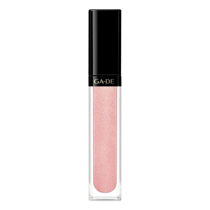GA-DE Crystal Lights Lip Gloss, 823 - Enriched with Light-Reflecting Crystal Pearls - Smooth Silky, Rich Color - Moisturizes and Adds Shine - 0.2 Oz