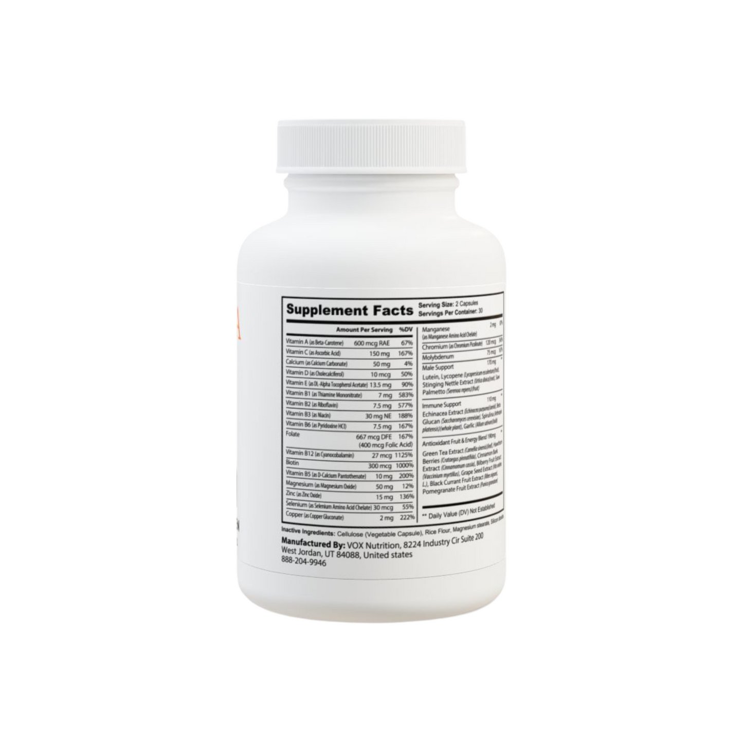 Men’s Multivitamin Complex  – 60 Capsules