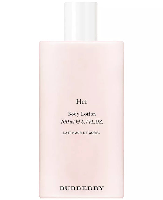 Burberry Her Body Lotion, 6.6 Oz