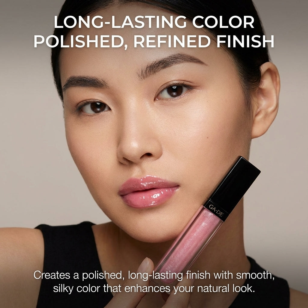 GA-DE Crystal Lights Lip Gloss – Silky Shine & Hydration