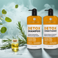 Bellisso Detox Shampoo & Conditioner – Sulfate-Free Clarifying Hair Care for Oily & Color-Treated Hair