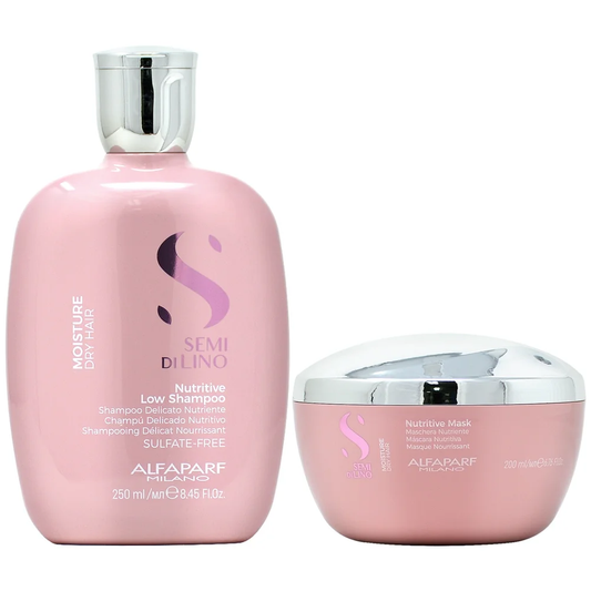 Alfaparf Semi Di Lino Moisture Nutritive Shampoo & Mask