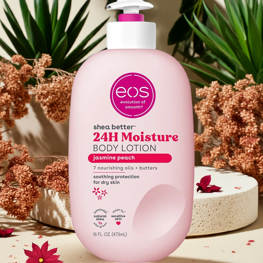 Jasmine Peach 24H Body Lotion – Lightweight Hydration for Dry Skin